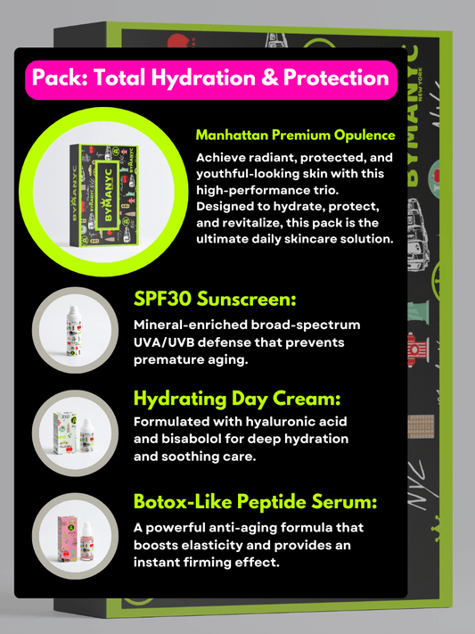 Total Hydration & Protection Pack – Manhattan Premium Opulence by BYMANYC - 3oz Essentials