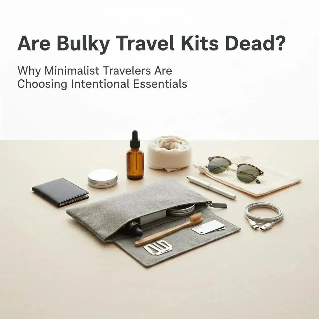 Are Bulky Travel Kits Dead? Why Minimalist Travelers Are Choosing Intentional Essentials - 3ozs