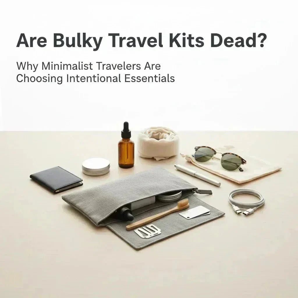 Are Bulky Travel Kits Dead? Why Minimalist Travelers Are Choosing Intentional Essentials - 3ozs