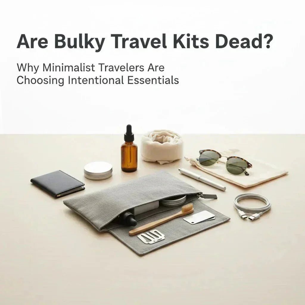 Are Bulky Travel Kits Dead? Why Minimalist Travelers Are Choosing Intentional Essentials - 3ozs