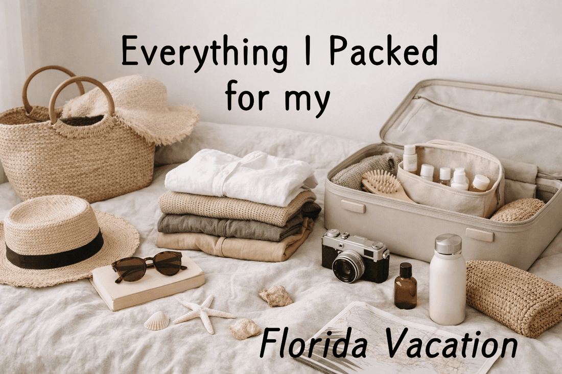 Everything I Packed for my Florida Vacation: A Minimalist’s Guide - 3ozs