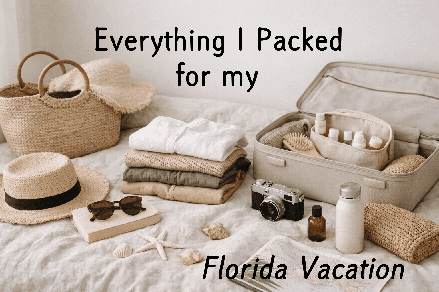 Everything I Packed for my Florida Vacation: A Minimalist’s Guide - 3ozs