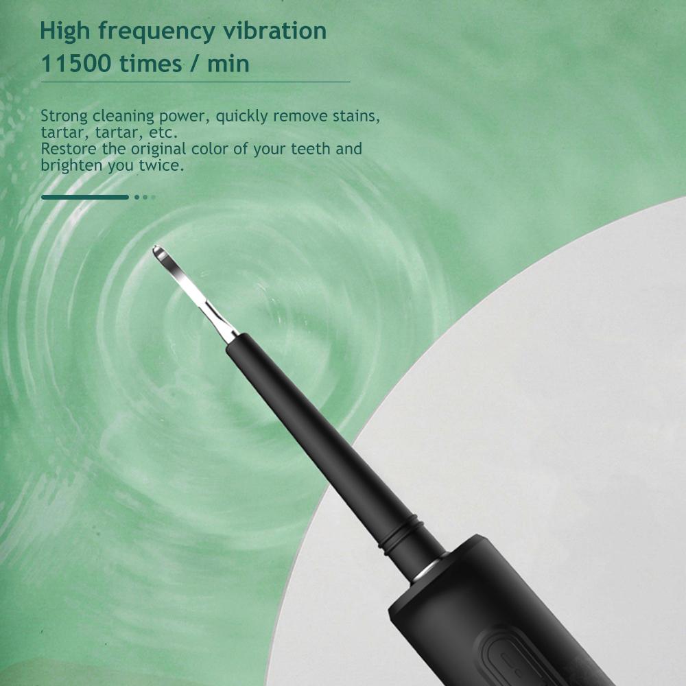 3-in-1 Dental Scaler – Ultrasonic Tooth Calculus Remover with Replaceable Heads