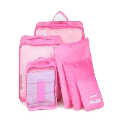 6-Piece Travel Organizer Set – Portable Clothing Storage Bags