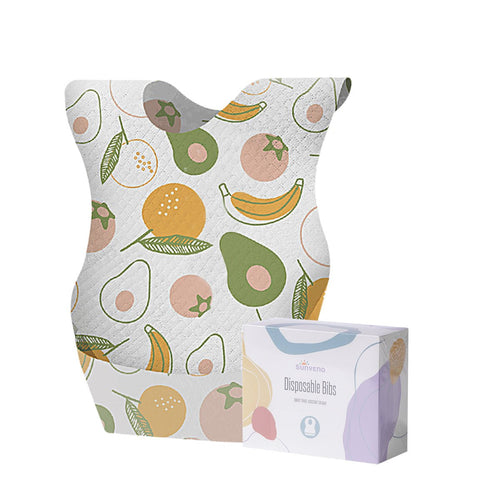 20 Pcs Disposable Baby Bibs - 3ozs