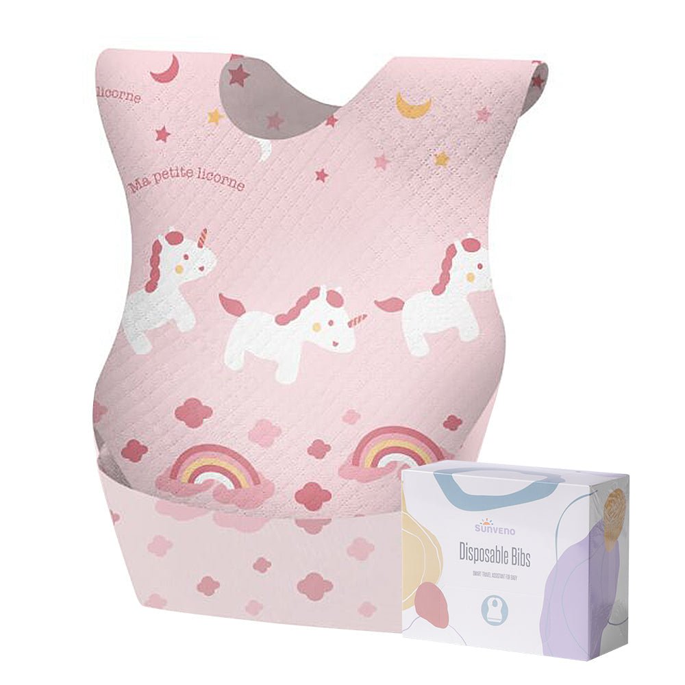 20 Pcs Disposable Baby Bibs - 3ozs