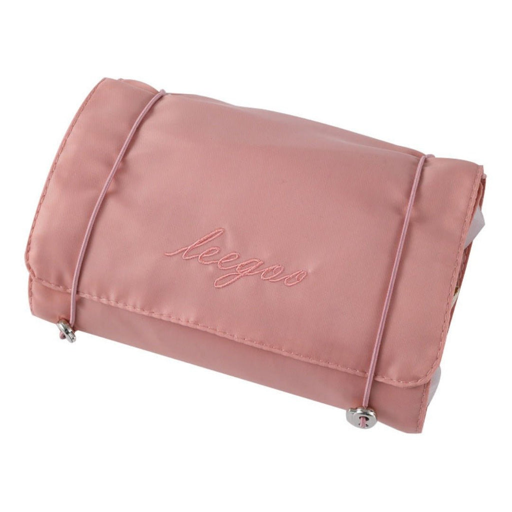 4-in-1 Modular Travel Organizer Bag in soft pink color