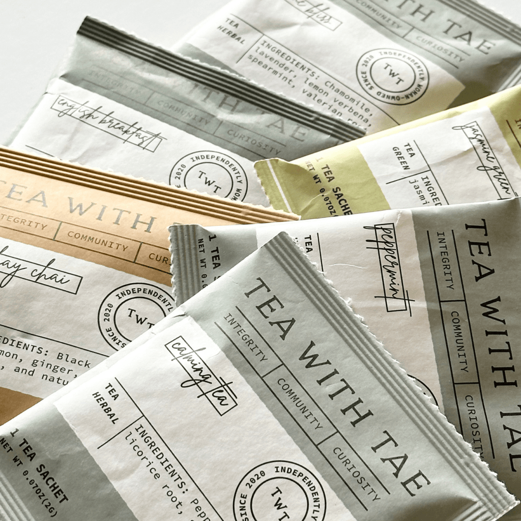 7-Days of Tea Sampler Pack, travel size essentials for tea lovers.