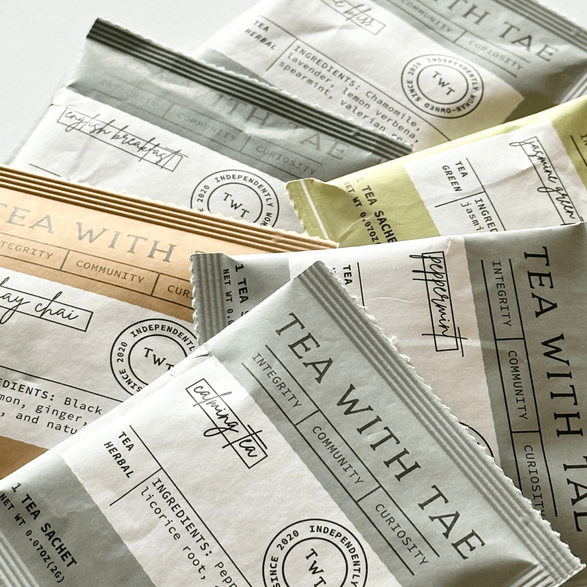 7-Days of Tea Sampler Pack, travel size essentials for tea lovers.