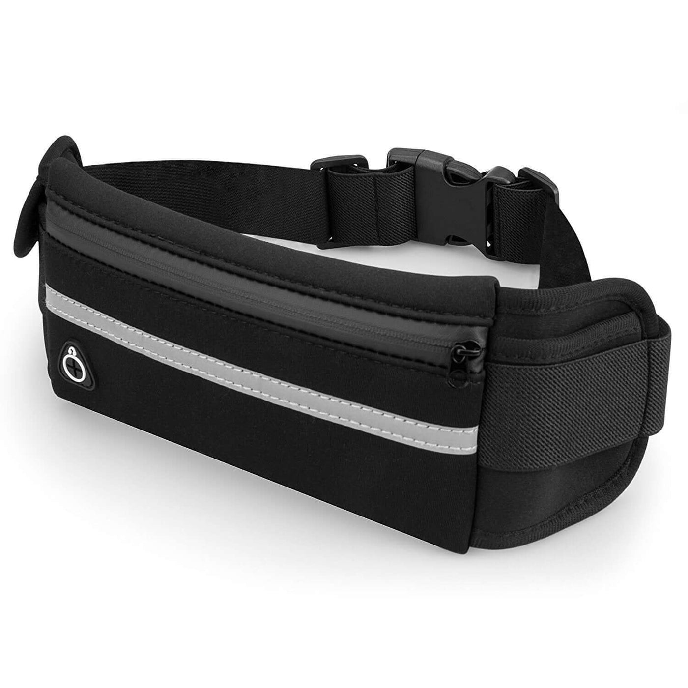 Velocity Water-Resistant Sports Running Belt and Travel Fanny Pack