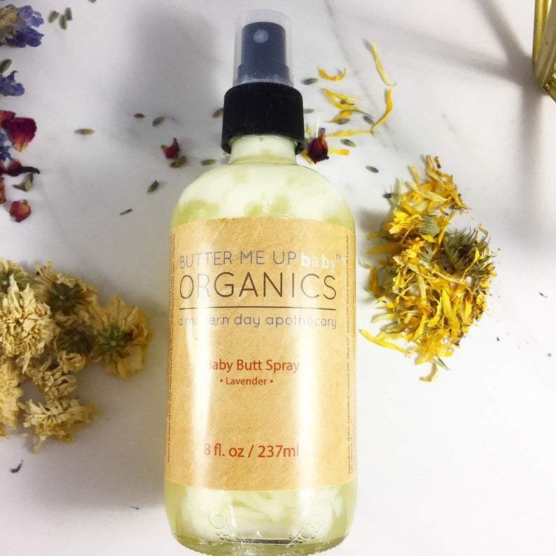 Organic Baby Butt Spray – Travel Size (2oz)