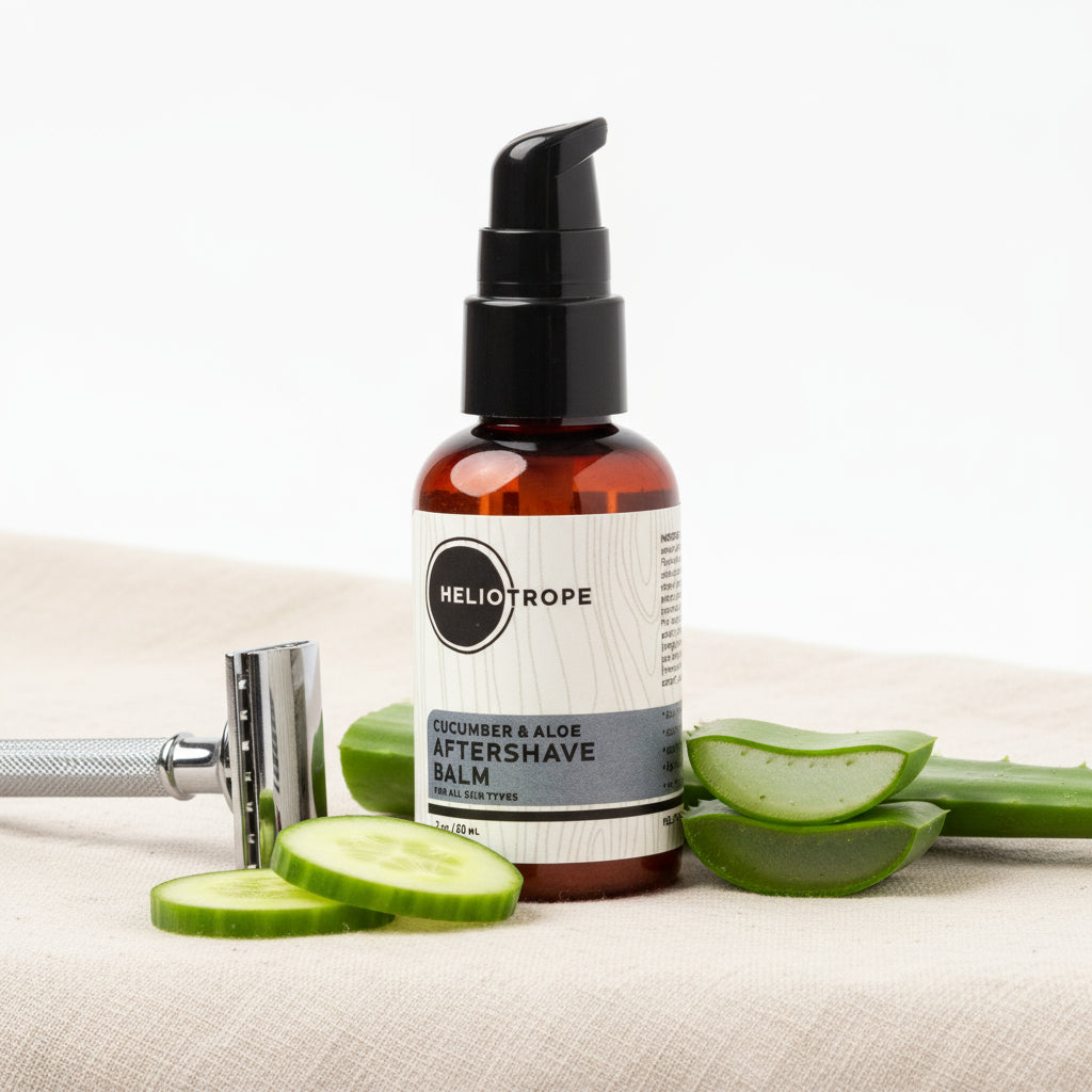 Cucumber & Aloe Aftershave Balm – Cooling Moisturizer for All Skin Types (2 oz)