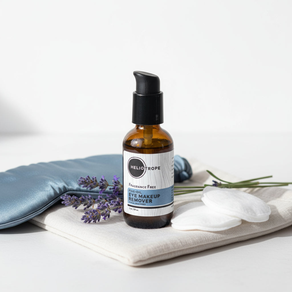 Five-Oil Eye Makeup Remover – Botanical Cleanser for Sensitive Skin (2 oz)