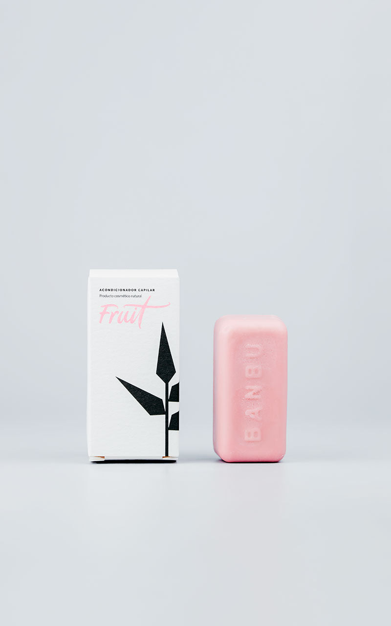 Fruit Conditioner 3-in-1 – Solid Vegan Bar for Nourished, Frizz-Free Hair