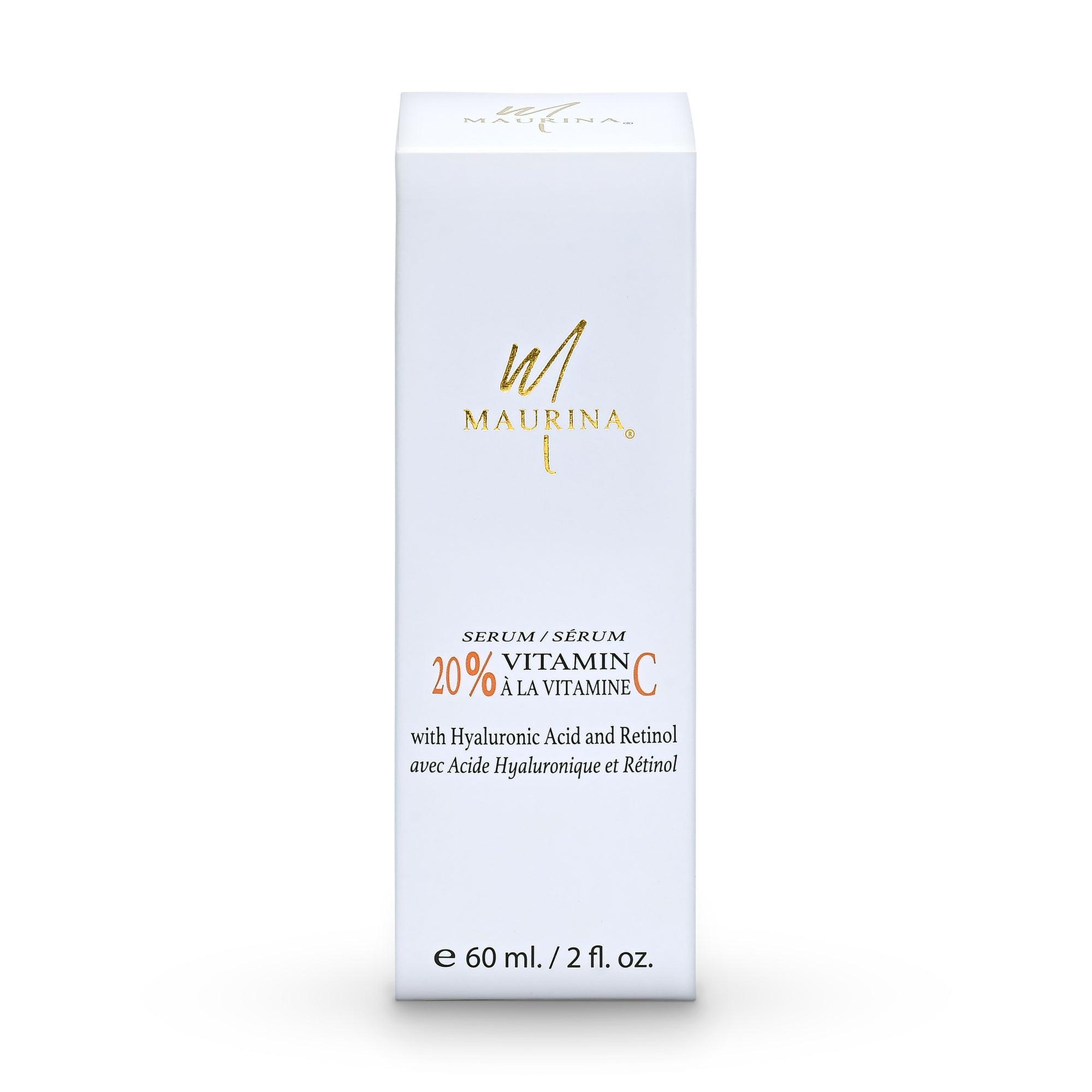 Maurina Face Serum – 20% Vitamin C with Hyaluronic Acid & Retinol
