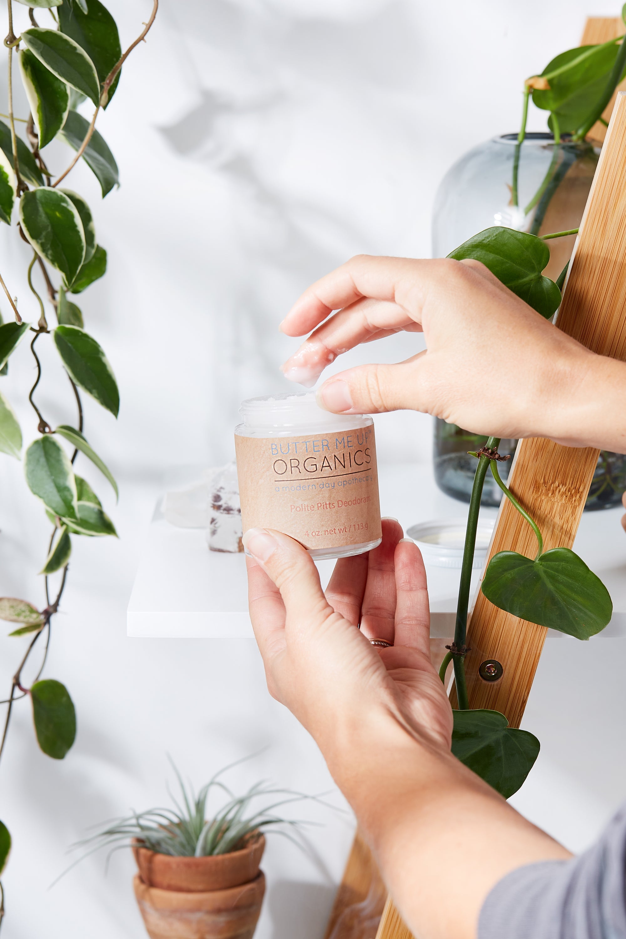 Polite Pitts Organic Deodorant – Long-Lasting Natural Odor Control (4oz)