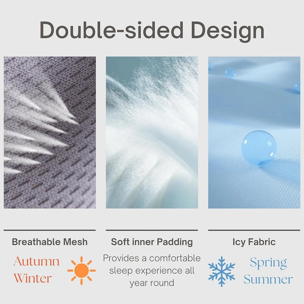 Adjustable Silk Sleep Mask – Total Blackout, Breathable & Unisex (Full Size)