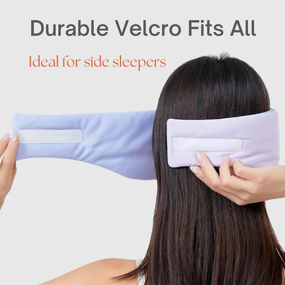 Adjustable Silk Sleep Mask – Total Blackout, Breathable & Unisex (Full Size)