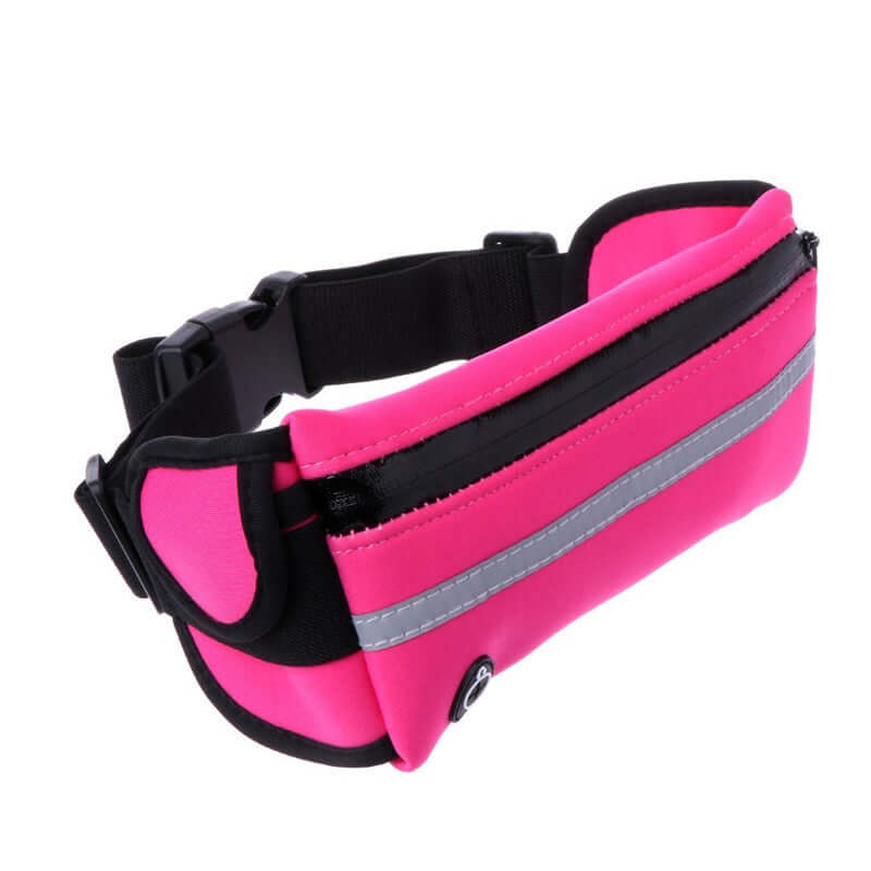 Velocity Water-Resistant Sports Running Belt and Travel Fanny Pack