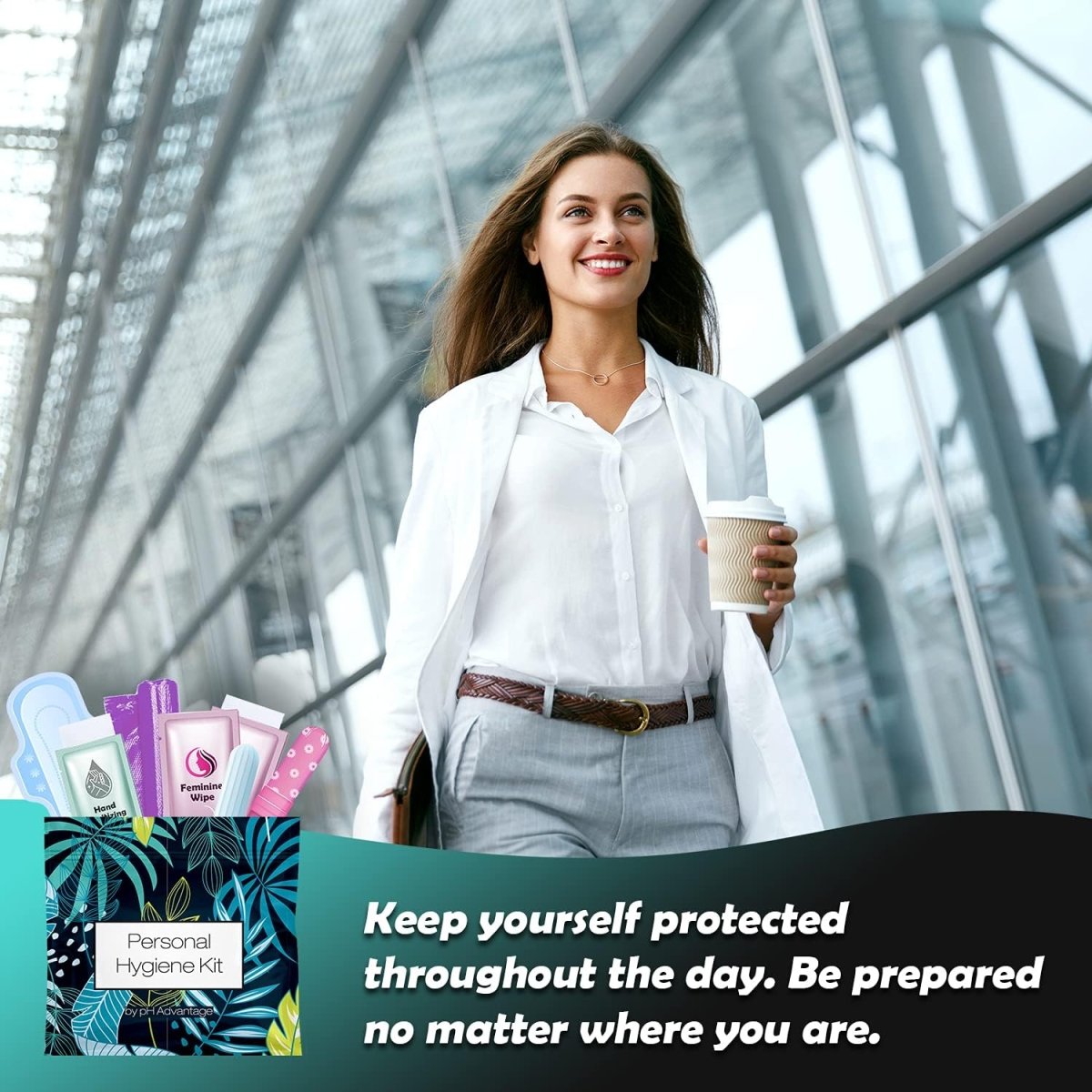 All - in - One Travel Menstrual Kit by pH Advantage - 3ozs