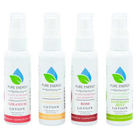 All Purpose Moisturizing Lotion – Travel Garden Gift Set (4 Pack) - 3oz Essentials