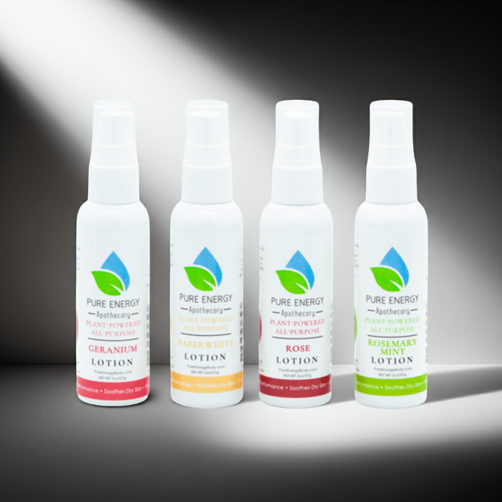 All Purpose Moisturizing Lotion – Travel Garden Gift Set (4 Pack) mini skincare set for travel size essentials