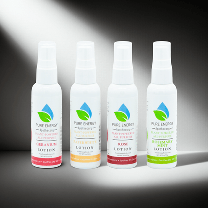 All Purpose Moisturizing Lotion – Travel Garden Gift Set (4 Pack) - 3oz Essentials