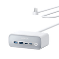 Anker USB hub with multiple ports on a white background