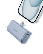 Anker Nano Power Bank (22.5W, Built-In USB-C) charging phone