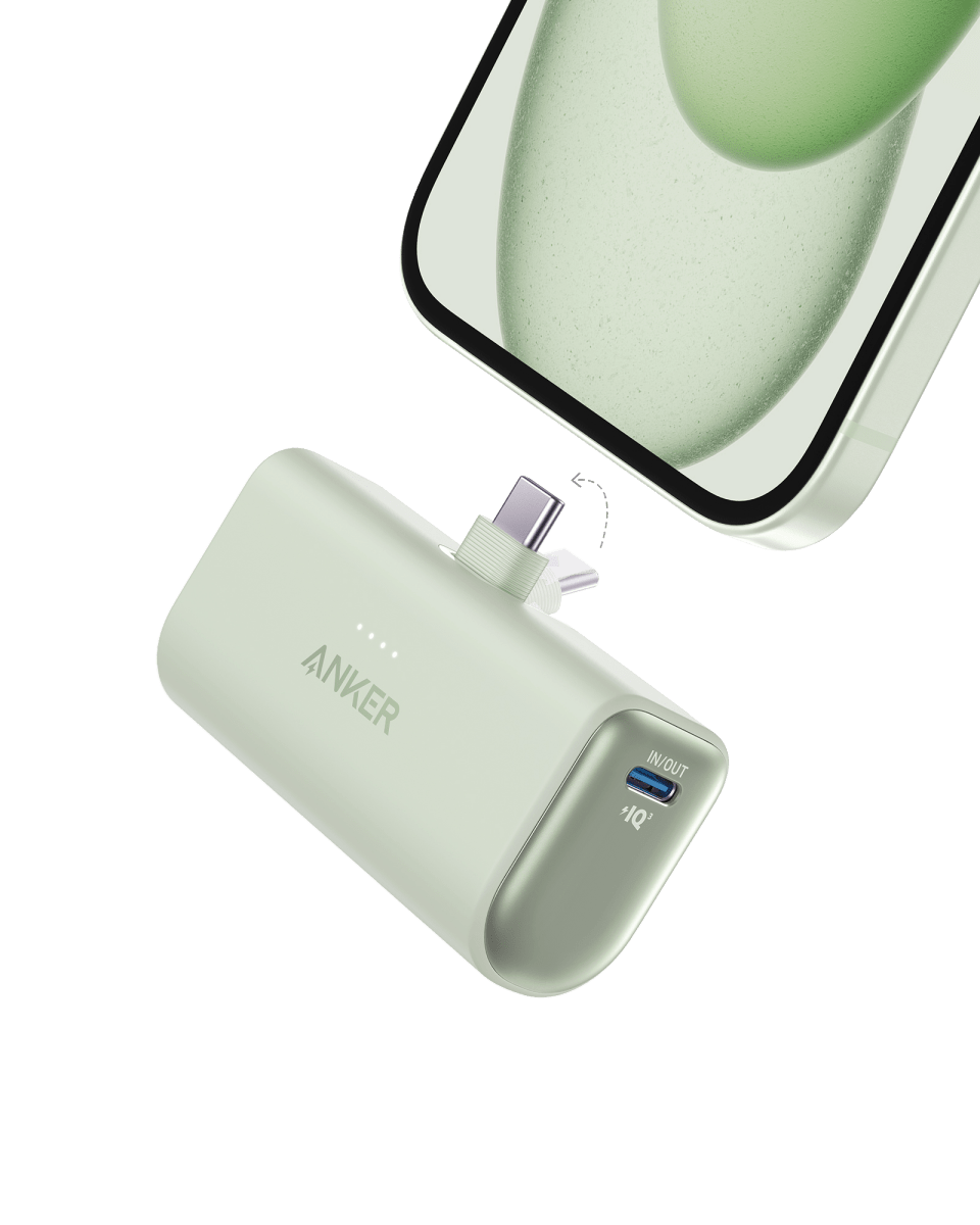 Anker Nano Power Bank (22.5W, Built-In USB-C) for travel size essentials