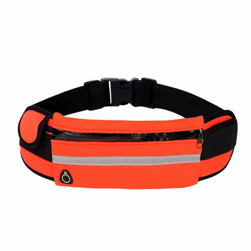 Velocity Water-Resistant Sports Running Belt and Travel Fanny Pack
