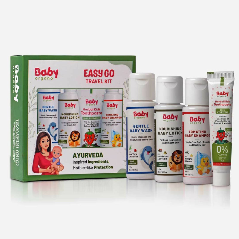 Babyorgano Easy Go Baby Travel Kit - 3ozs