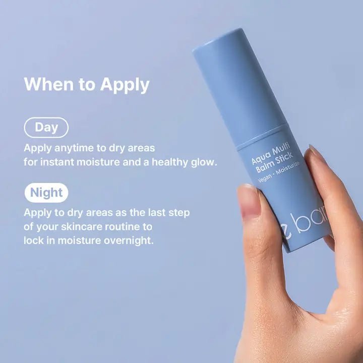 be bare Aqua Multi Balm Stick – On - the - Go Hydration - 3oz Essentials