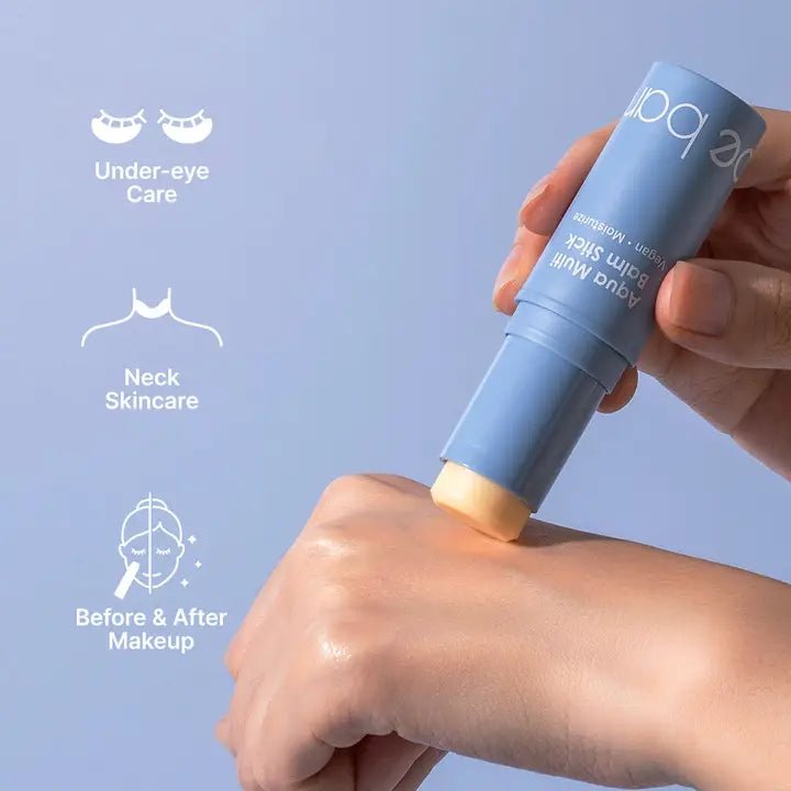 be bare Aqua Multi Balm Stick – On - the - Go Hydration - 3oz Essentials