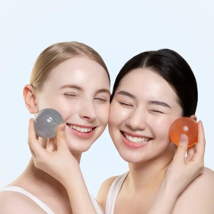 be bare Twist Ball Cleanser – Aqua Jelly Ball for travel size essentials