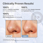 be bare Twist Cleansing Balm – Nourishing Makeup Remover (50mL) results before and after.