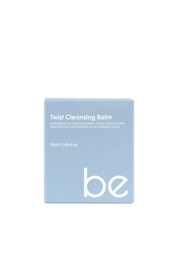 be bare Twist Cleansing Balm – Nourishing Makeup Remover (50mL) travel size essentials