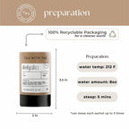Bombay Chai Mini Tea Tube – Spiced Assam Black Tea (5 Sachets) preparation details.