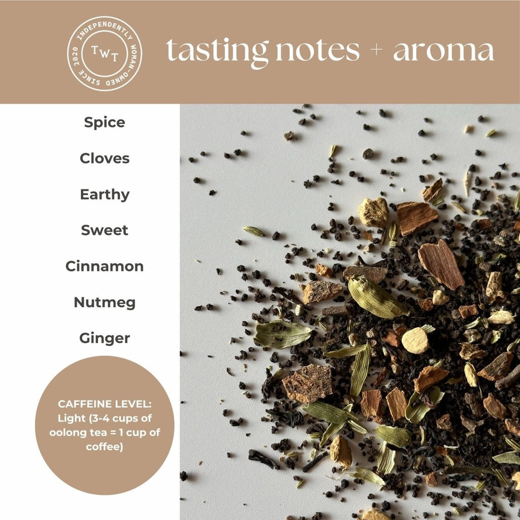 Bombay Chai Mini Tea Tube – Spiced Assam Black Tea (5 Sachets)