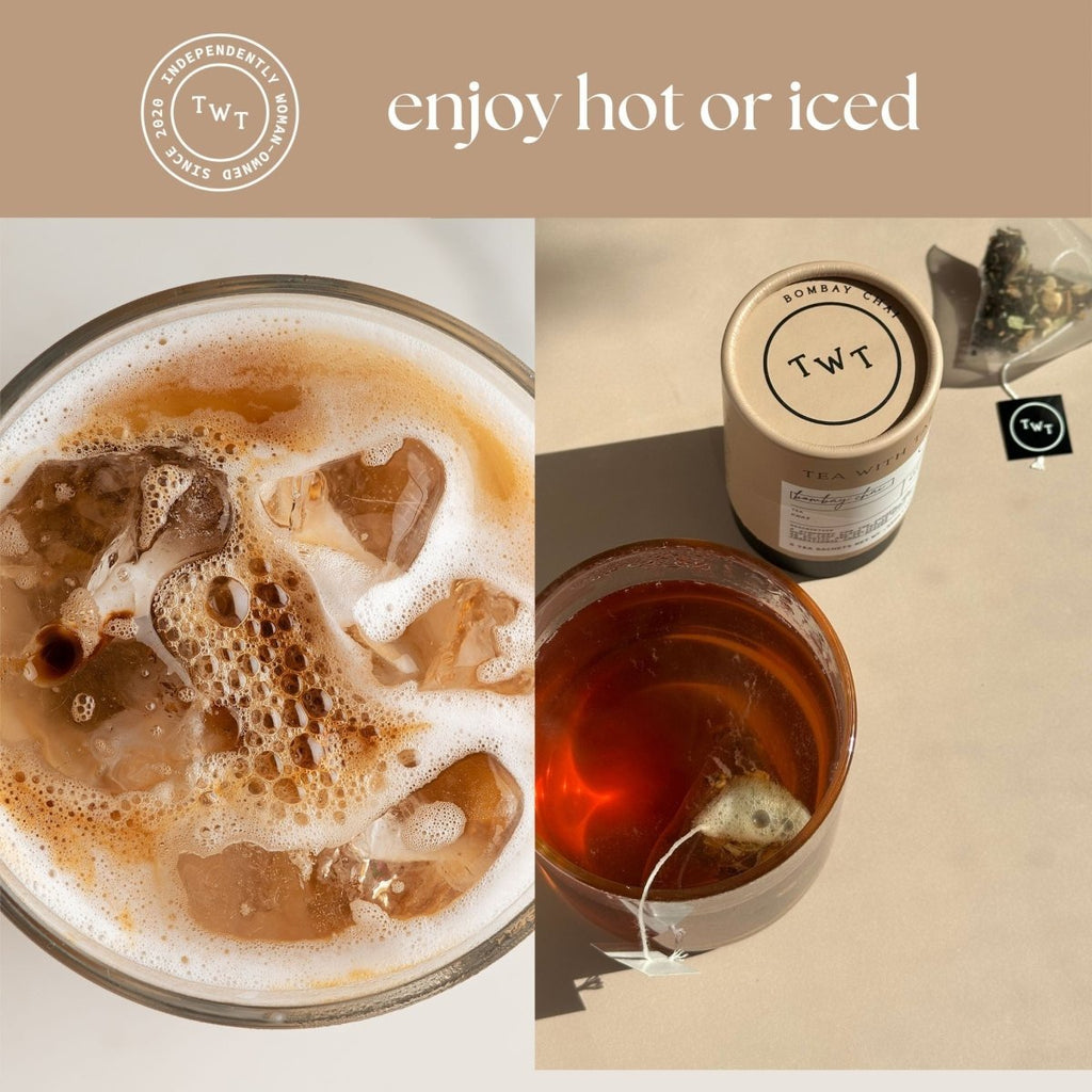 Bombay Chai Mini Tea Tube – Spiced Assam Black Tea, iced