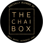 The Chai Box logo for authentic, small-batch chai.