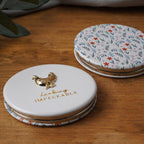 Bramble Farm Chicken Compact Mirror, travel size essentials