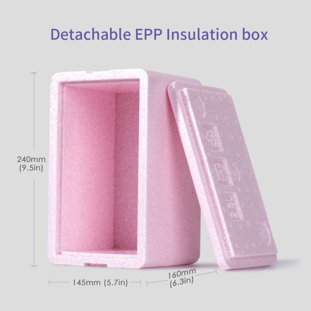 Breastmilk Cooler Bag with Detachable Insulation Box Set - 3ozs