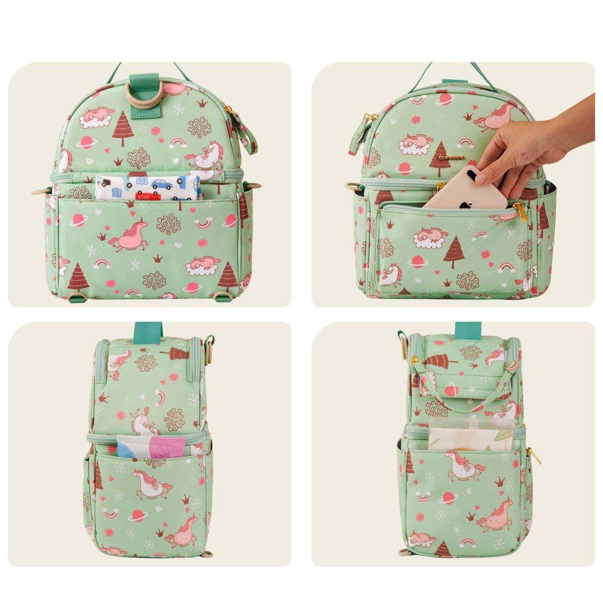 Breastmilk Cooler Bag with Detachable Insulation Box Set - 3ozs