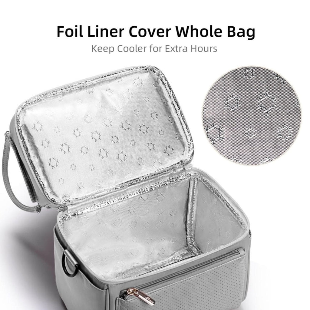 Breastmilk Cooler Bag with Detachable Insulation Box Set - 3ozs
