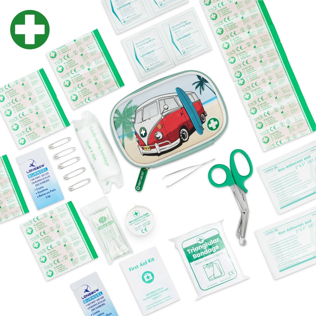 Campervan First Aid Kit – 60-Piece Emergency Set essentials