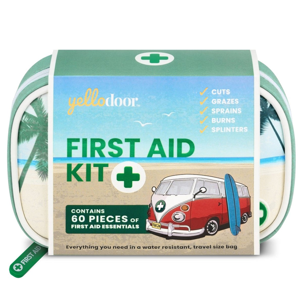 Campervan First Aid Kit – 60-Piece Emergency Set in a compact design.