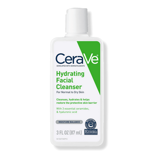 CeraVe Hydrating Facial Cleanser (3oz) - 3ozs