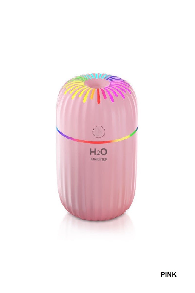 Colorful LED Mini Humidifier & Diffuser – Portable Aromatherapy