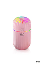 Colorful LED Mini Humidifier & Diffuser – Portable Aromatherapy